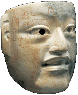 Olmec Jade Mask