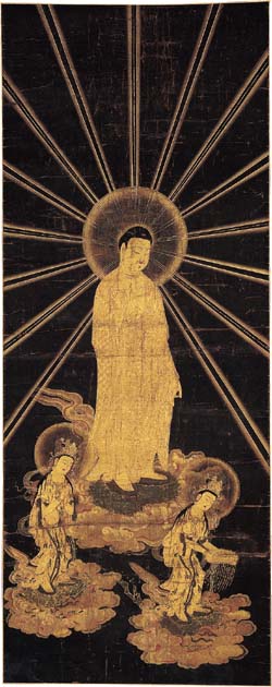 Raigô (Descent of Amida Budda)