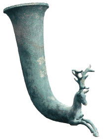 Stag-shaped Rhyton