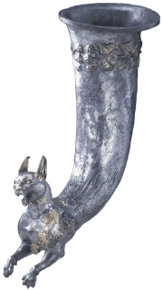 Lynx-shaped Rhyton