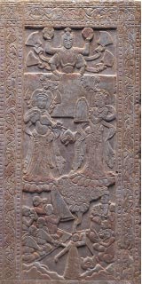 Panel from Funerary Couch
(Scene of Festival for the Goddess Nana)